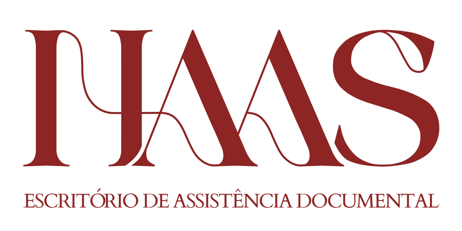 logo haas vermelho